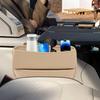 Заполнитель щели между сиденьем и консолью, Бокс для хранения сбоку, Кожаный органайзер для переднего сиденья автомобиля, Заполнитель щели, Бокс для хранения внутри автомобиля