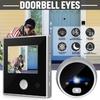 New 3Inches Large LCD HD Digital Door Camera Eye Doorbell Outdoor Electric Door Eye Bell 120 Degree Li Battery Peephole Viewer Video