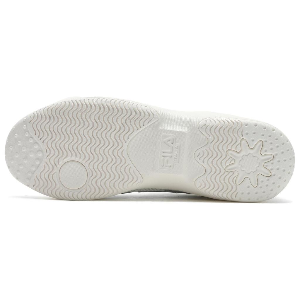 Fila ADE2025 Ретро Мода Простые Универсальные Спортивные Удобные Дышащие Легкие Низкие Повседневные Кроссовки Женские кроссовки Белый Серебристый F12W531121FSS