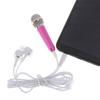 Microphone 3.5Mm Stereo Studio Mic Ktv Karaoke Mini Microphone With Earphone For Smart Phone Laptop Pc Desktop Handheld Audio