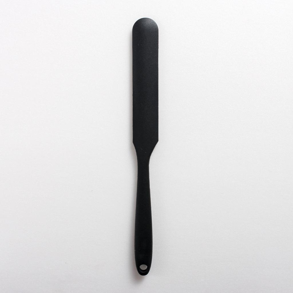 Маленький цельный силиконовый маленький длинный скребок, инструменты для выпечки, скребок для масла, нож для смешивания шоколадного сливочного крема, лопаточка для торта
