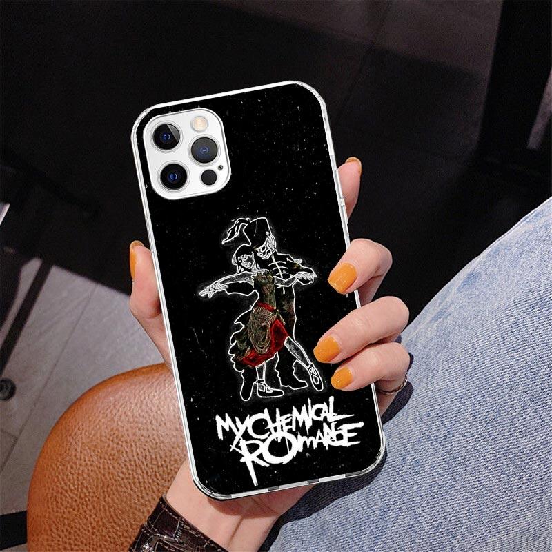 Чехол для телефона My Chemical Romance MCR для iPhone 13 12 Mini 11 Pro Max XS XR X SE 7 8 Plus 5S 5 6S 6 Подарок Печатная крышка Fundas