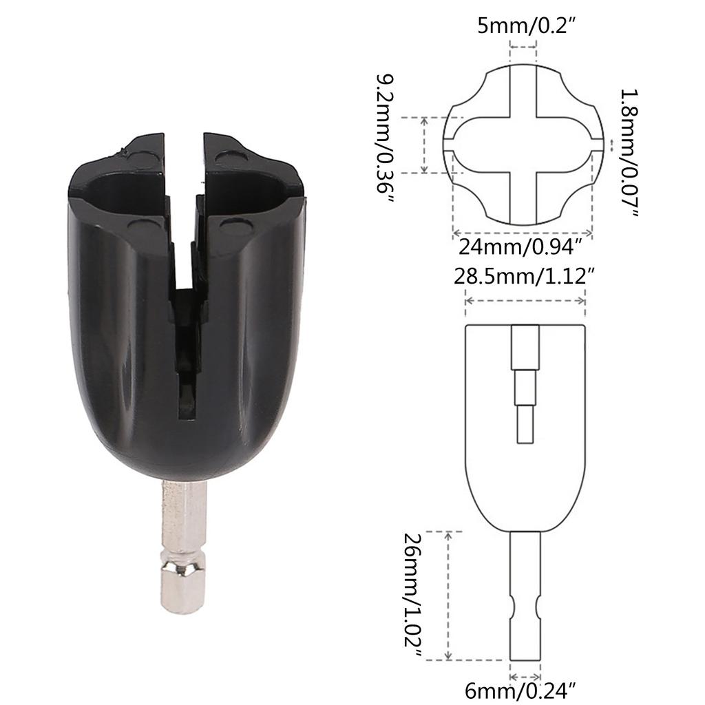 Инструмент для намотки струн гитары, электрическая дрель, съемник колков, гитарный бас, ремонт, техническое обслуживание, простой в использовании инструмент