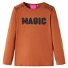 Children's Long-sleeved T-shirt Cognac 92/104/116/128/140