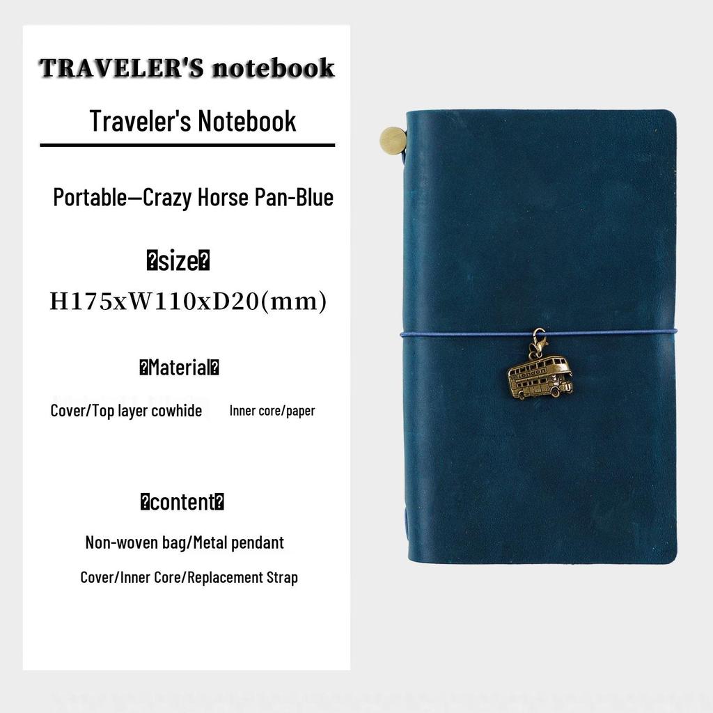 Дневник путешествий по Теннесси: Блокнот ручной работы из винтажной коровьей кожи