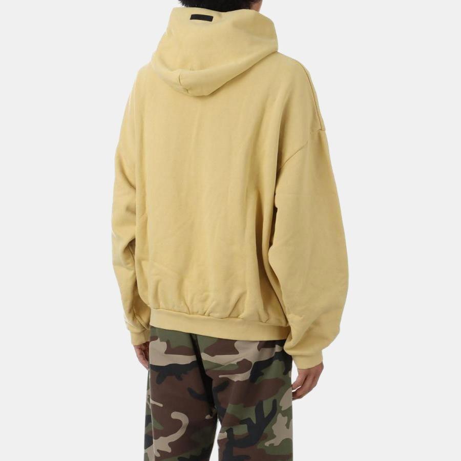 Fear of God Essentials Толстовка с капюшоном из тяжелого флиса Amber Мужские Топы Желтый 192BT244813F