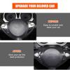 Soft Carbon Fiber Steering Wheel 3 Buttons Trim Sticker For Nissan Juke 2011-19