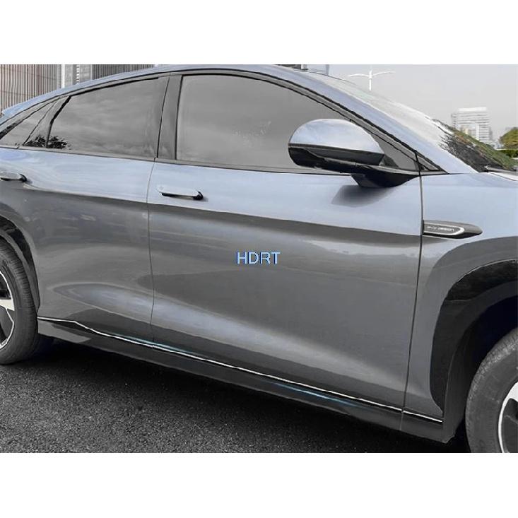 Car Style Front Bumper Rear Trunk Trim Tail Gate Door Side Skirt Edge Body Molding Cover For BYD Sea Lion 07 Sealion 7 EV 2024 +