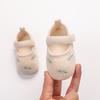 Spring New Small Flower Embroidered Baby Shoes