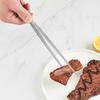 Kitchen Tweezers for Cooking Fine Teeth Kitchen Tweezers Long Handle Food Tweezers Stainless Steel Chef Culinary Tweezers for BBQ Pasta Salad