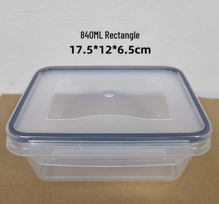 Набор из 26 герметичных пластиковых контейнеров для хранения продуктов с крышками - Непротекаемые, прозрачные органайзеры для холодильника