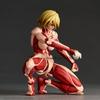Фигурка Атака Титанов Revoltech Женская фигурка титана Фигурки действия Amazing Yamaguchi Энни Леонхарт Фигурка девушки-титана ПВХ Модель Игрушки
