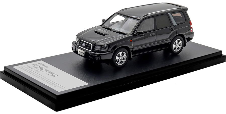 INTERALLIED Hi Story Масштаб 1/43 SUBARU FORESTER XT (2002) Модель HS515BK с отделкой «Черный топаз/Мика»