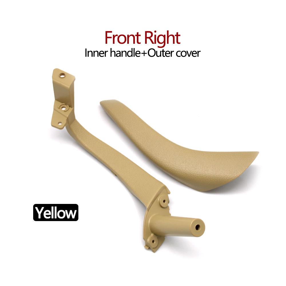 Car Interior Front Rear Left Right Door Inside Pull Handle With Outer Cover Panel Trim For Mercedes Benz S Class W220 1998-2003