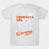 T Shirt Women Minnesota Wyoming Harajuku Print Kawaii Tshirt Summer Short Sleeve Female T-Shirt Top Tee