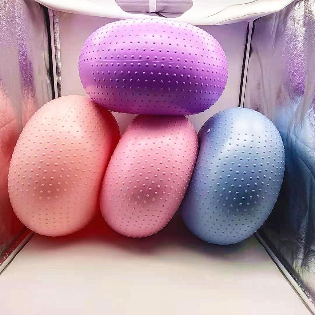 Новый утолщенный большой мяч-пончик для йоги 55 см для домашнего фитнеса