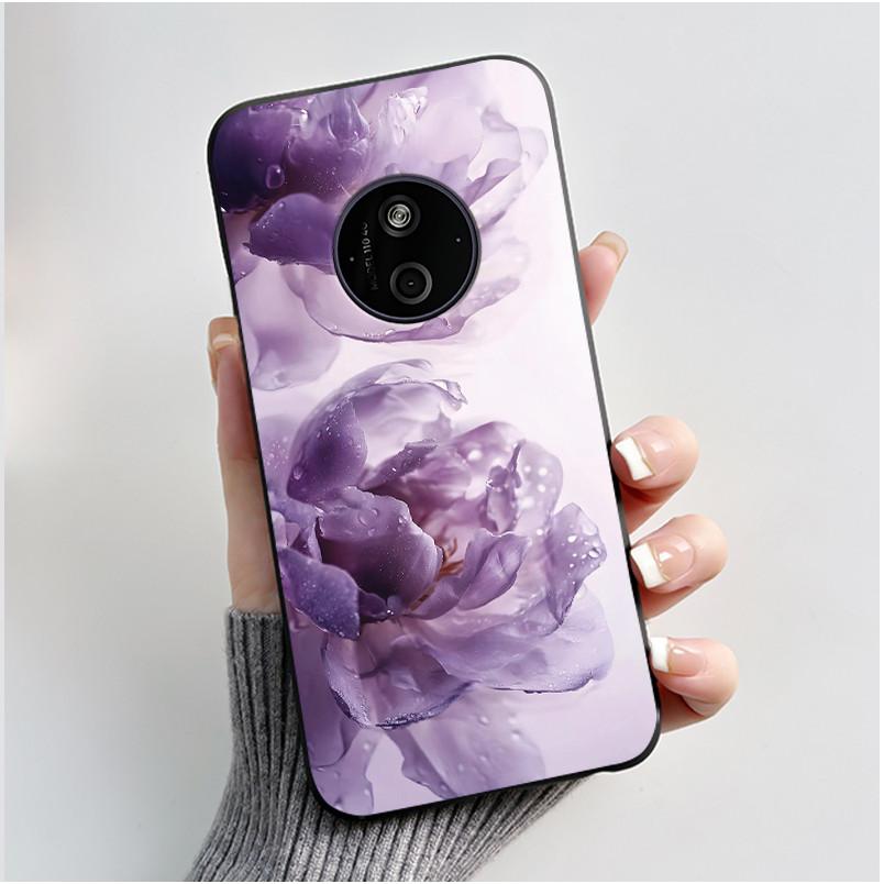 Чехол для Nokia 125 110 4G 2024 HMD 110 Чехол Эстетичный Роскошный Милый Крутой Для Мальчиков Девочек Мягкий Силикон Черный Матовый Крышка-Оболочка для Телефона