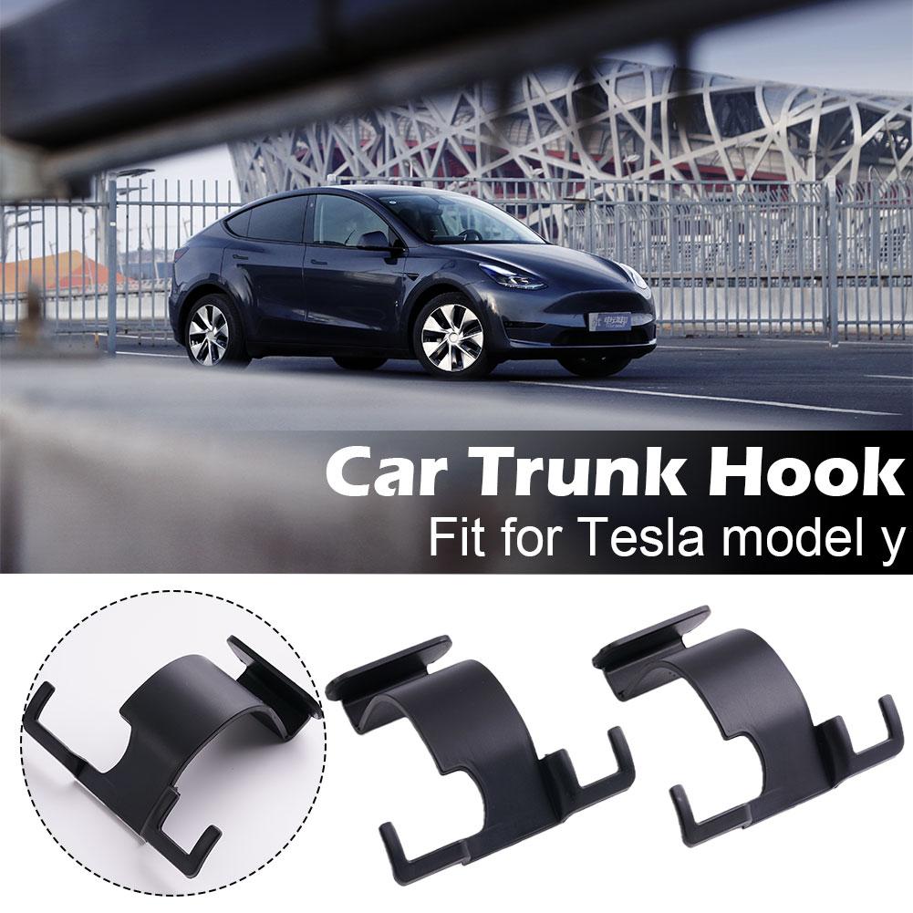 Передний крючок для багажника Крючок для хранения в багажнике для Tesla Model Y Аксессуары для салона автомобиля Укладка Уборка Автозапчасти Аксессуары