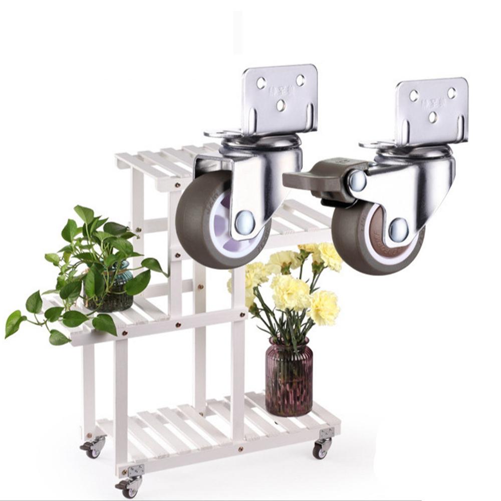 Roller for Trolley Household Accessory Baby Crib Furniture Casters Wheels Bed Wheels Swivel Caster