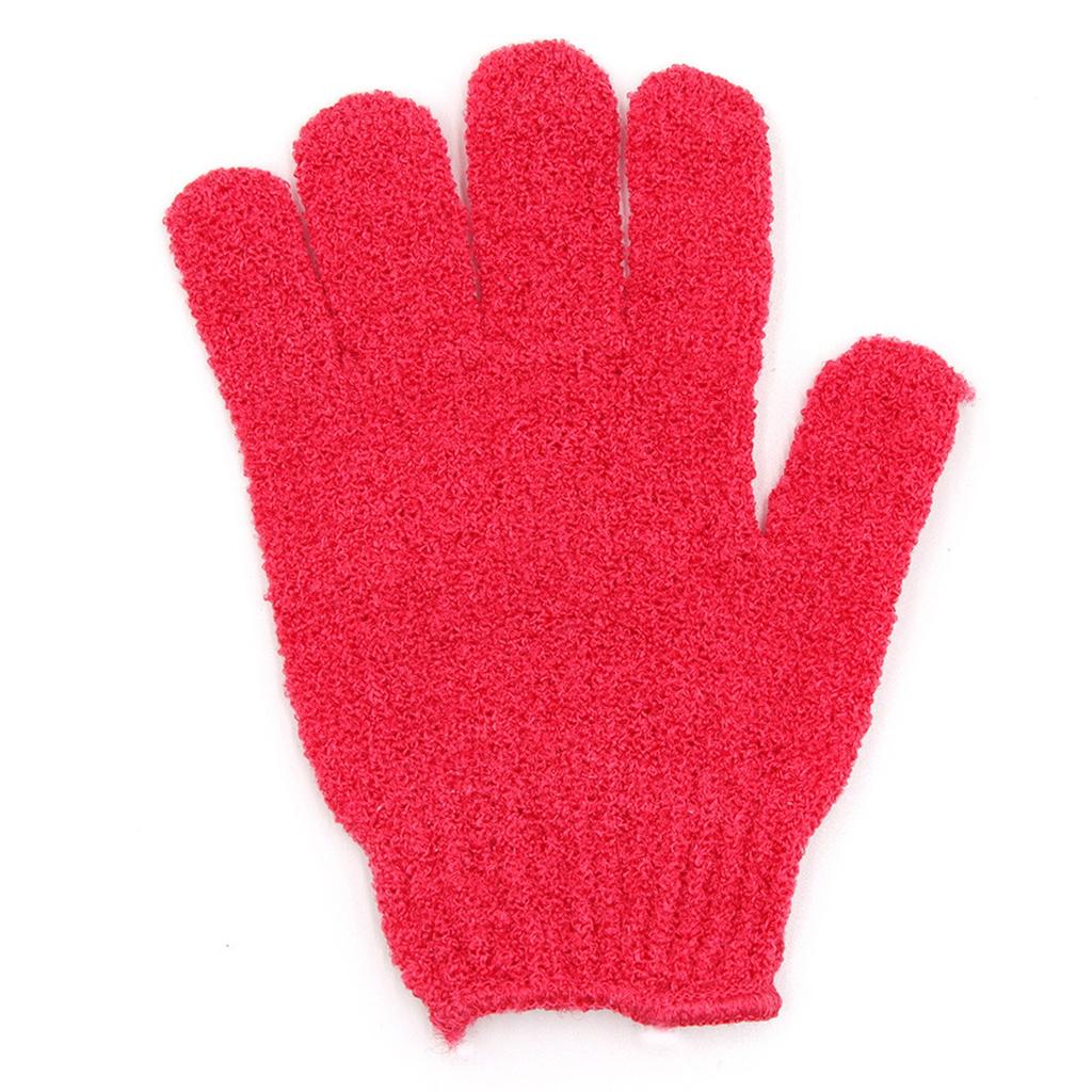 Перчатка для пилинга Полиэстер 5?Рукавица-скраб для тела Finger Design для глубокой очистки