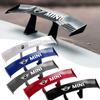 Car Rear Spoiler Spoiler Wing Small Tail Emblem Sticker Decoration For BMW Mini Cooper F54 F55 F56 R56 R60 SONE Roadster Clubman Coupe