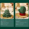 Рождественский подарочный набор, подарочная коробка с ароматическими свечами ручной работы, рождественская елка, чулок с оленями, имбирный человечек, зеленые перчатки, снеговик
