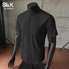 Мужская футболка-henley с коротким рукавом Baleno S&K