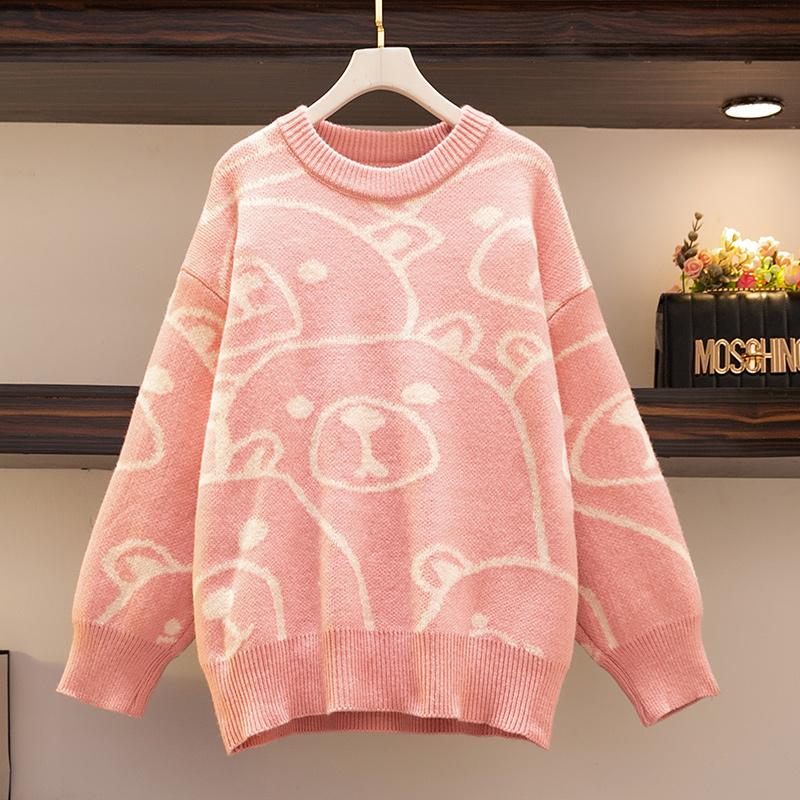 Осень-зима свитера в стиле Харадзюку женские аниме уличная одежда с длинными рукавами Готическая винтажная одежда эстетические топы в стиле каваи пуловеры