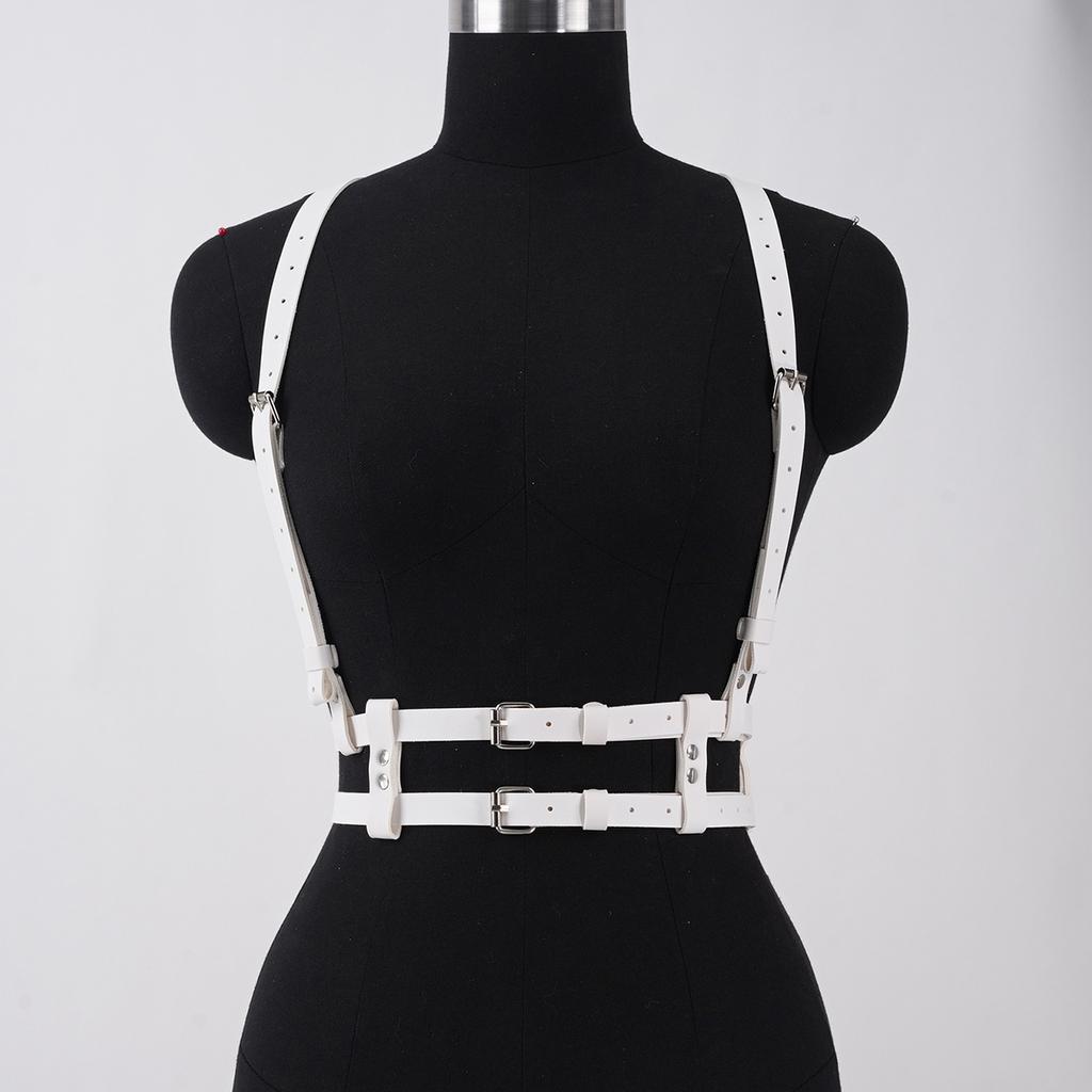 Женский панк-модный ремень уличный стиль формирующий пояс-подтяжки для женщин портупея корсетный ремень готическая одежда аксессуар