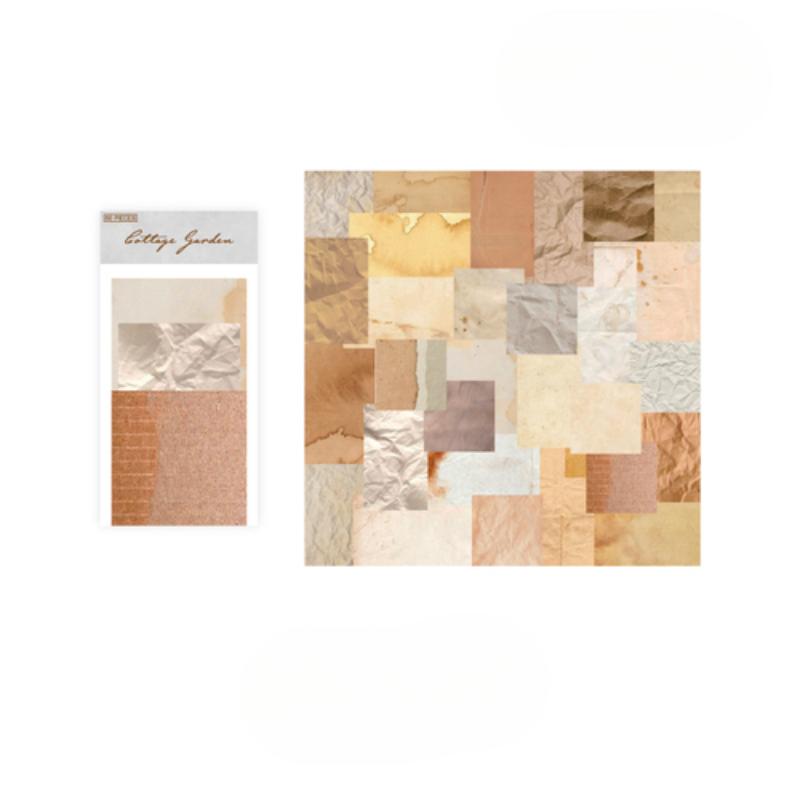 60 Pcs Paper Pack Romantic Vintage Floral Pattern Retro Paper For Scrapbooking Diary Journal Planner