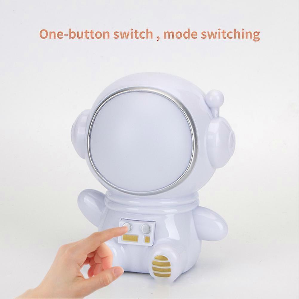 Table Lamp Usb Powered Three Light Modes Astronaut Usb Rechargeable Portable Who