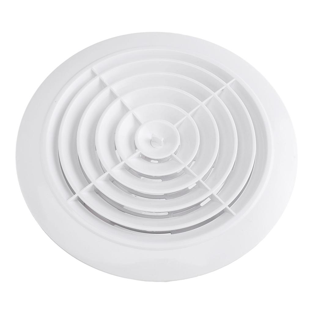 Жалюзи круглые вентиляционные отверстия 200 мм белый ABS регулируемый настенный вентиляционный клапан для ванной комнаты офиса кухни