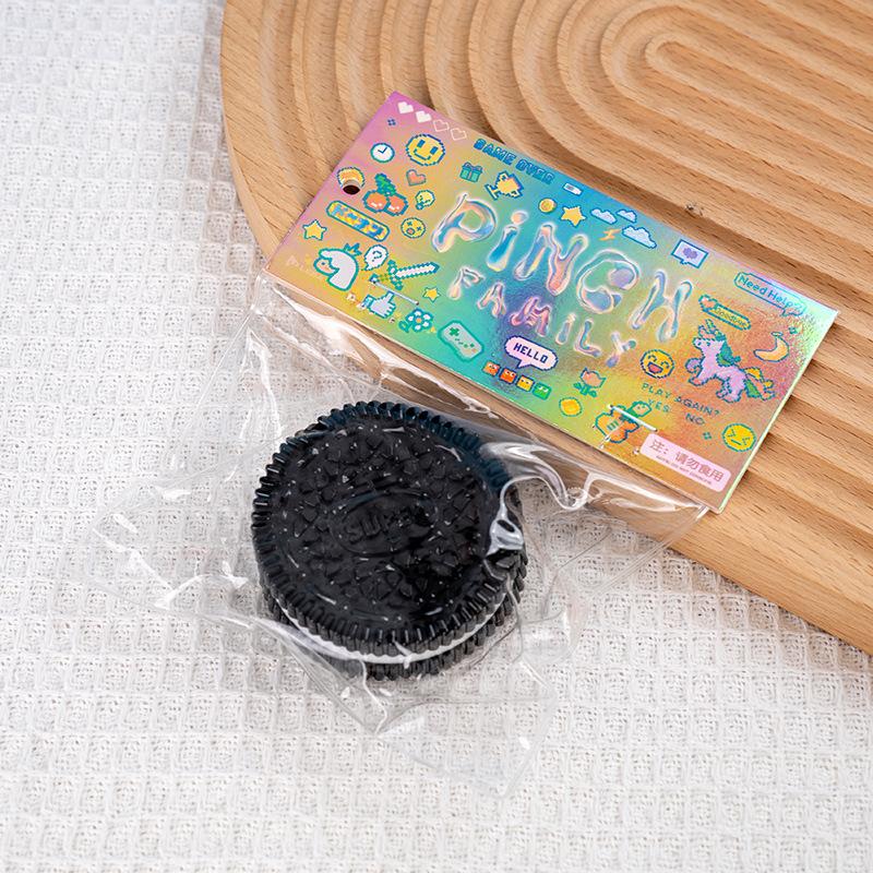 Jumbo Oreo Fake Food Squishy Toy Stress Relief Adult Decompression Novelty Gift Creative Model Decor