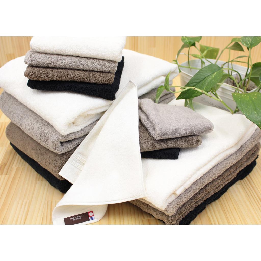 Имабари Идеазора Премиум Бордюр Банное Отель Душ Слоновая кость Полотенце, Полотенце, Полотенце,