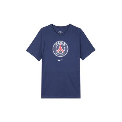 Мужская футболка с коротким рукавом Paris Saint-Germain Crest, синяя DJ1316-410