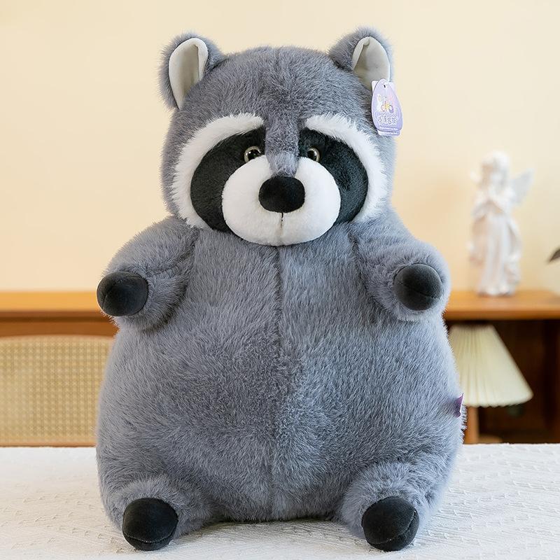 Милые плюшевые игрушки и куклы Енот Куклы Сувениры из зоопарка Детская подушка для сна