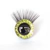 12mm Glitter Crystal Eyes 10 Colors Eyes with Eyelash High Quality Eyes Crafts  Doll Accessories