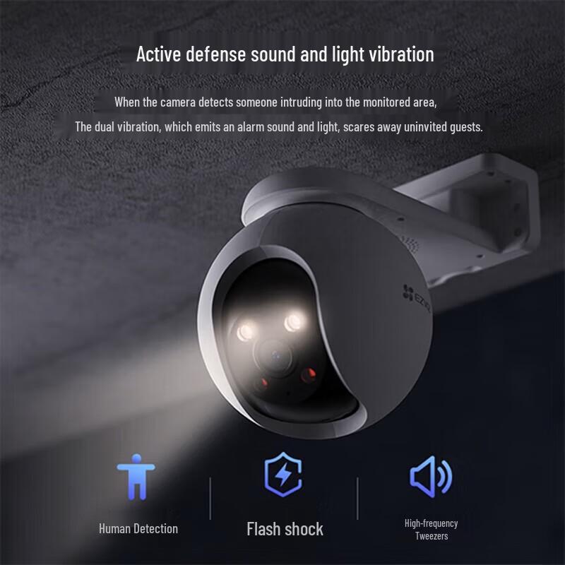 EZVIZ H8-3MP 4G Outdoor PTZ Security Camera (CN version)