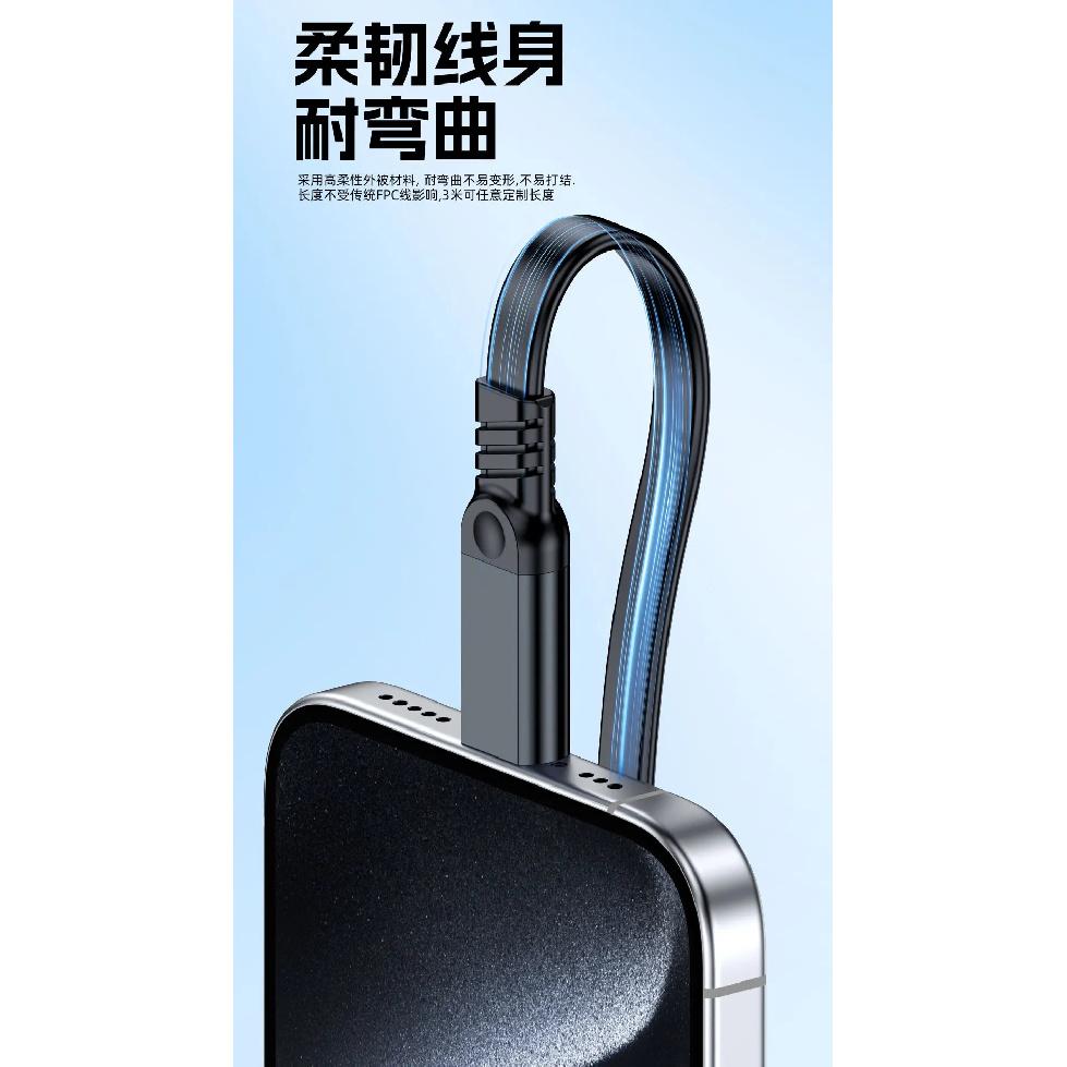 Плоский 3A 60W Кабель для быстрой зарядки Type C на C 10 Гбит/с USB A на C Кабель для передачи данных USB3.2 3 2 Шнур для внешнего жесткого диска Телефона Ноутбука Gen