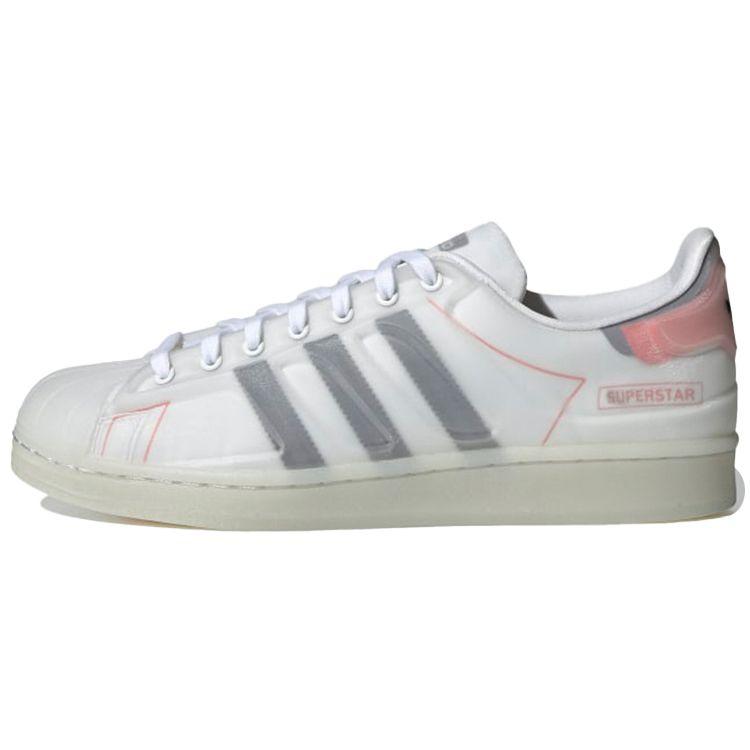 Adidas Superstar Futureshell White Semi Solar Red Men Sneakers Cloud-White Core-Black FX5553