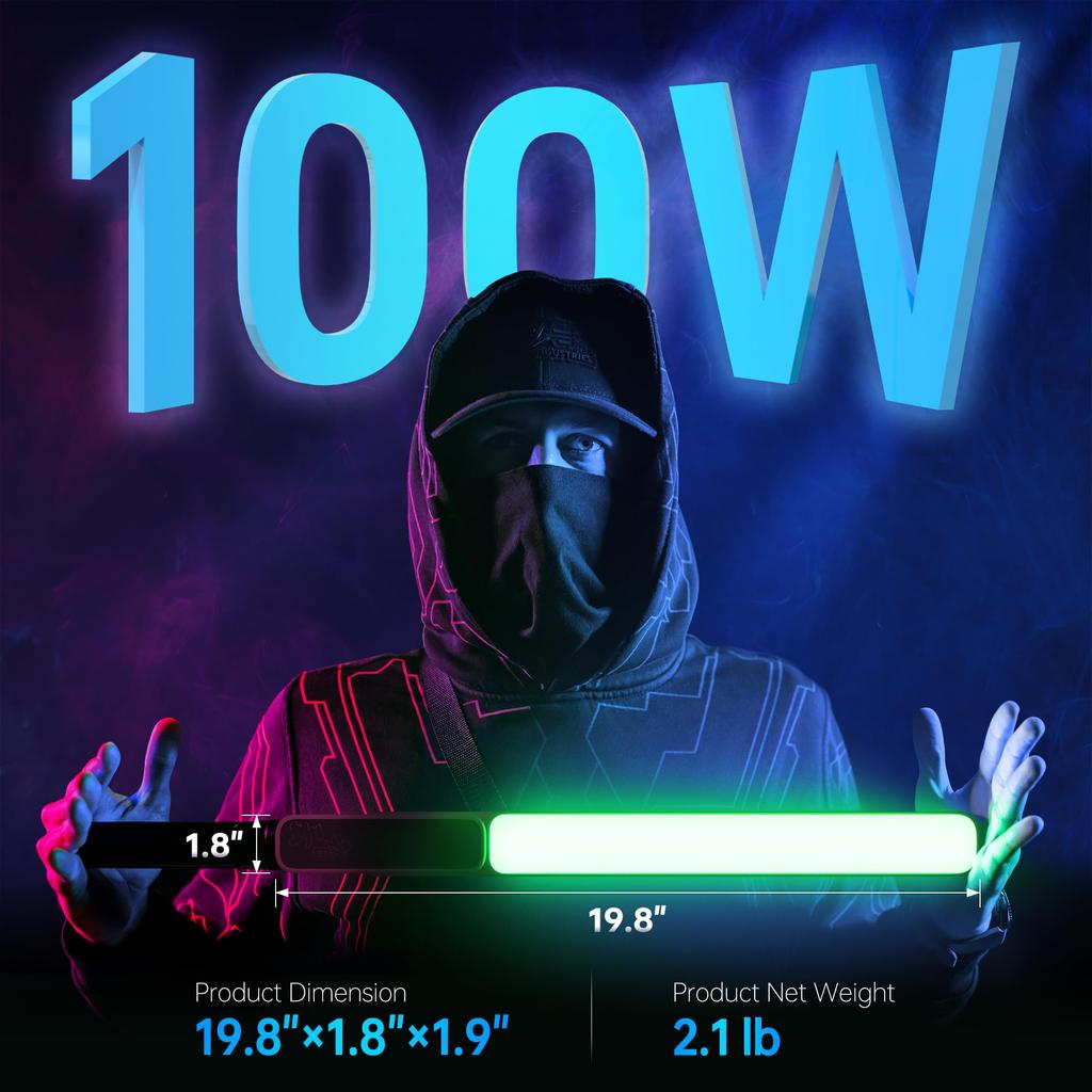 Flagship ZHIYUN CINEPEER CF100 100W LED Video Photography Color Screw High Suitable for Product LED Studio and Video Lightweight and Combo [Official