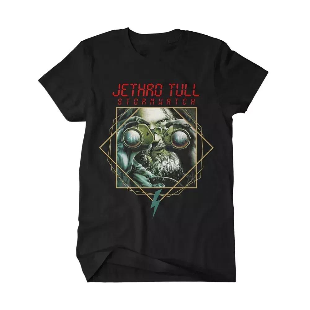 Vtg Jethro Tull Gift For Fans Heavy Cotton Black Full Size Shirt For Men HH65