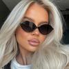 Vintage Stylish Sunglasses Women Oval Shape UV Protection Women's Sun Glasses Fashion Trendy Sunglass Women