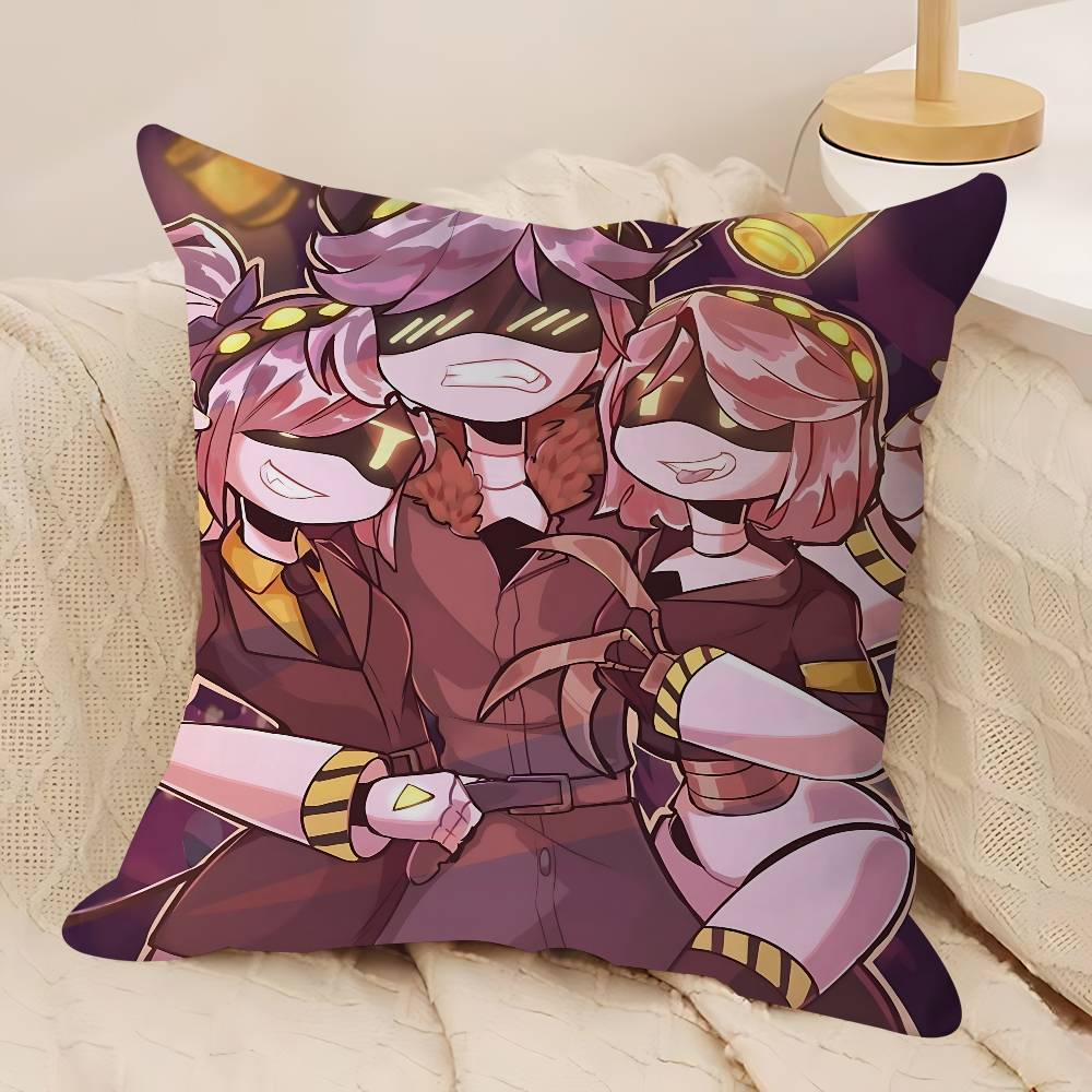 Anime Murder Drones Pillowcase Toon Gift Cushion Cover Bedroom Home Sofa Chair Seat Decor Pillow Case
