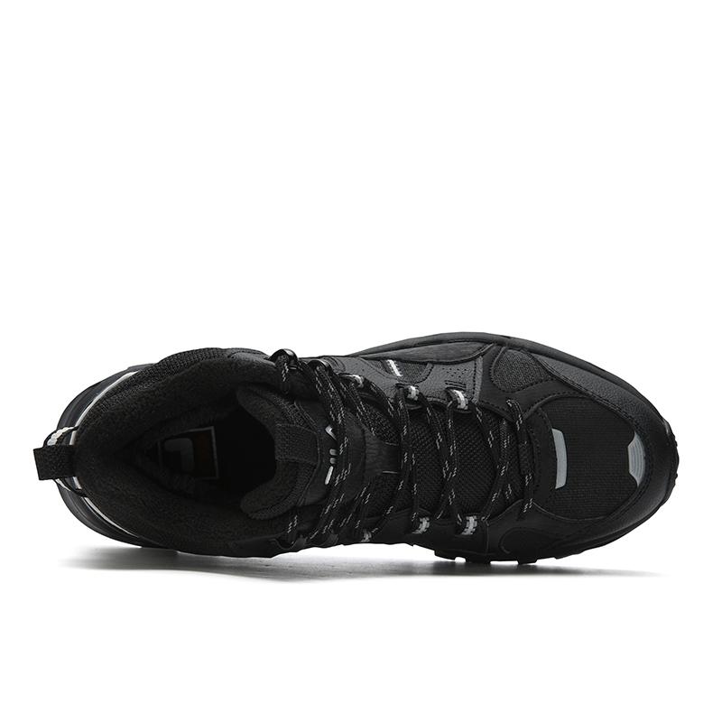Fila Trek 1S Mid We Velvet Star 1S Простые Классические Ретро Спортивные Универсальные Удобные Износостойкие Теплые Полувысокие Повседневные Кроссовки F12W542149FBK