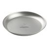 Captain Stag Outdoor Dish Lightweight Made In Plate, 19cm, Titanium, Japan, Tsubame-Sanjo, UH-4509