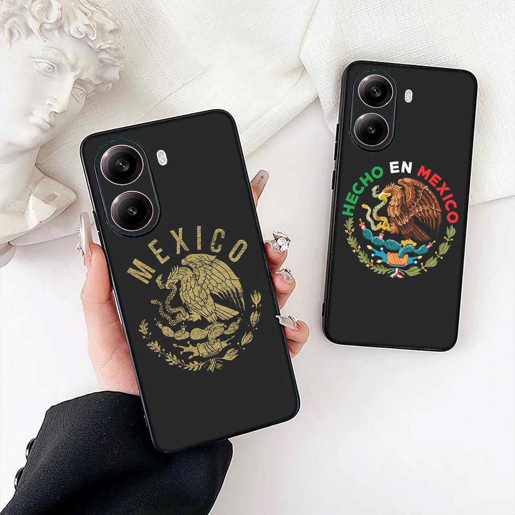 Mexico M-Mexicans Flag Phone Cover for Xiaomi Redmi Note 13 14 ProPlus Pro Plus 14C A4 13C Pro+ Note14 Protective Case