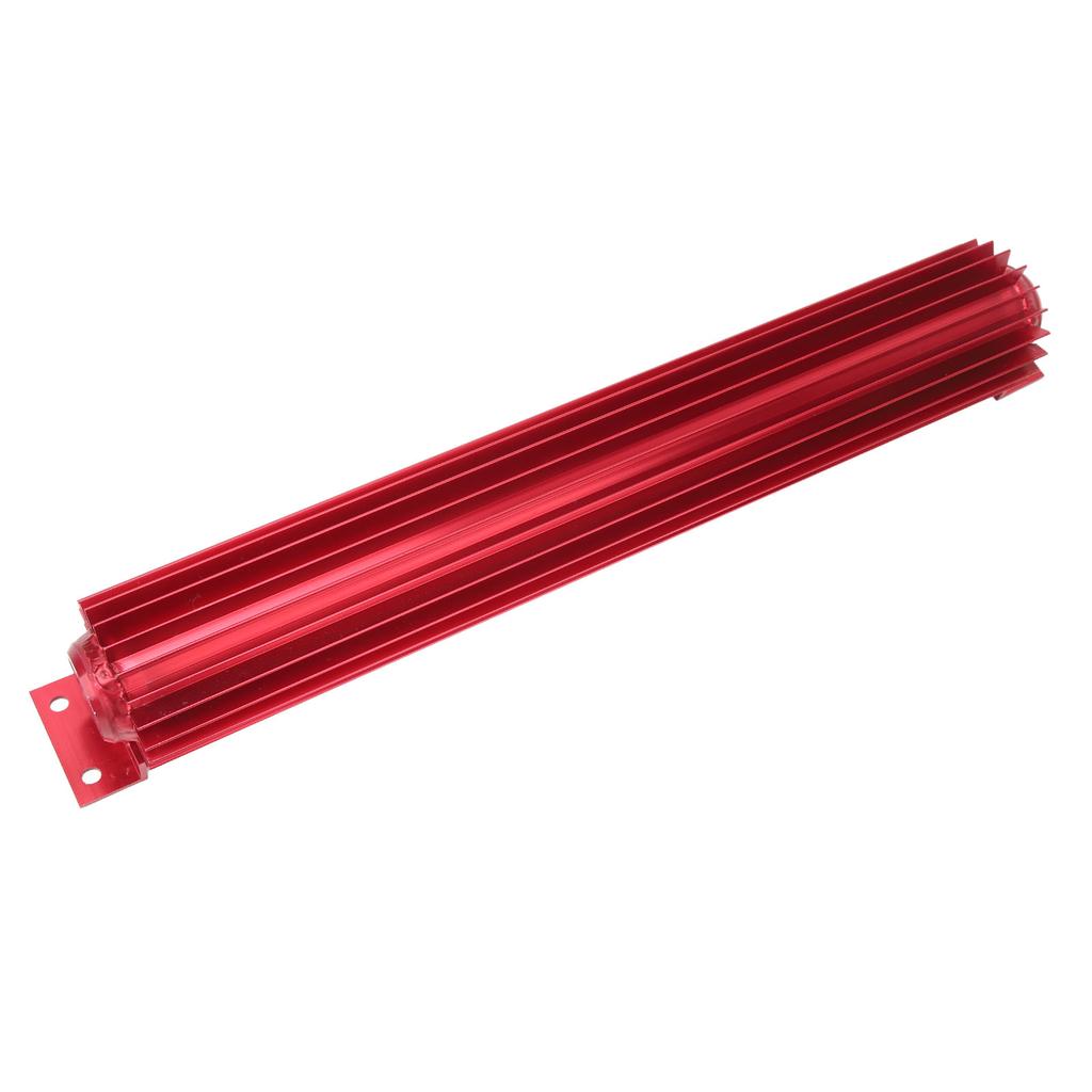 18in Aluminum Finned Oil Cooler Fast Cooling Anodized Fit for Car Truck