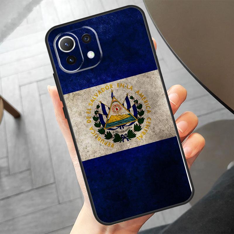El Salvador Flag Case For Xiaomi 15 Pro 13 14 Ultra 11T 12T 13T 14T Pro POCO F7 X7 Pro X3 X5 X6 F5 F6 Cover