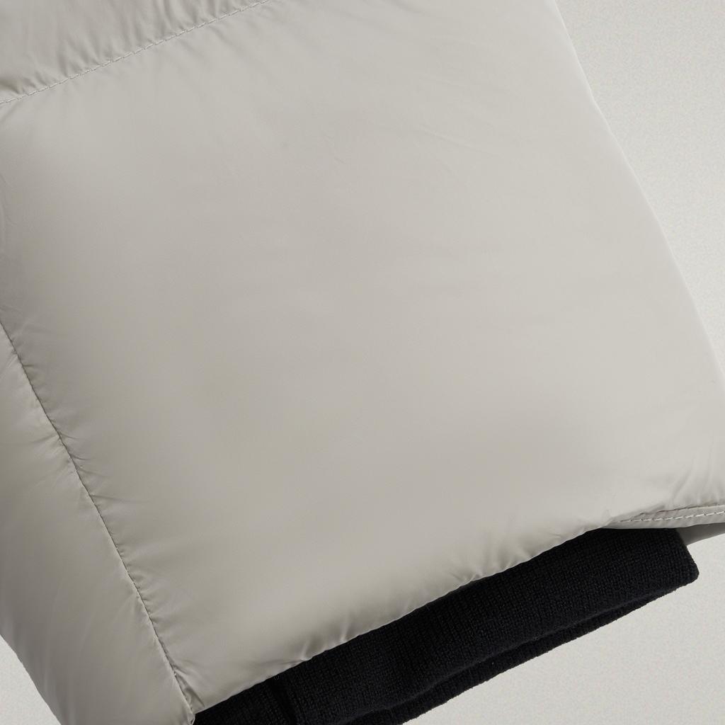 Levis Hooded Ribbed Edge Zipper Logo Down Jacket Men Jackets 002ND-0002